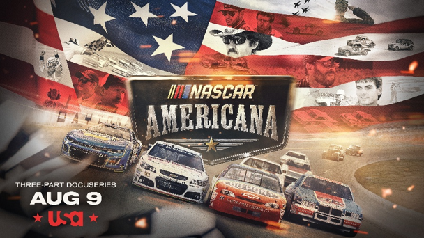 NASCAR AMERICANA Key Art