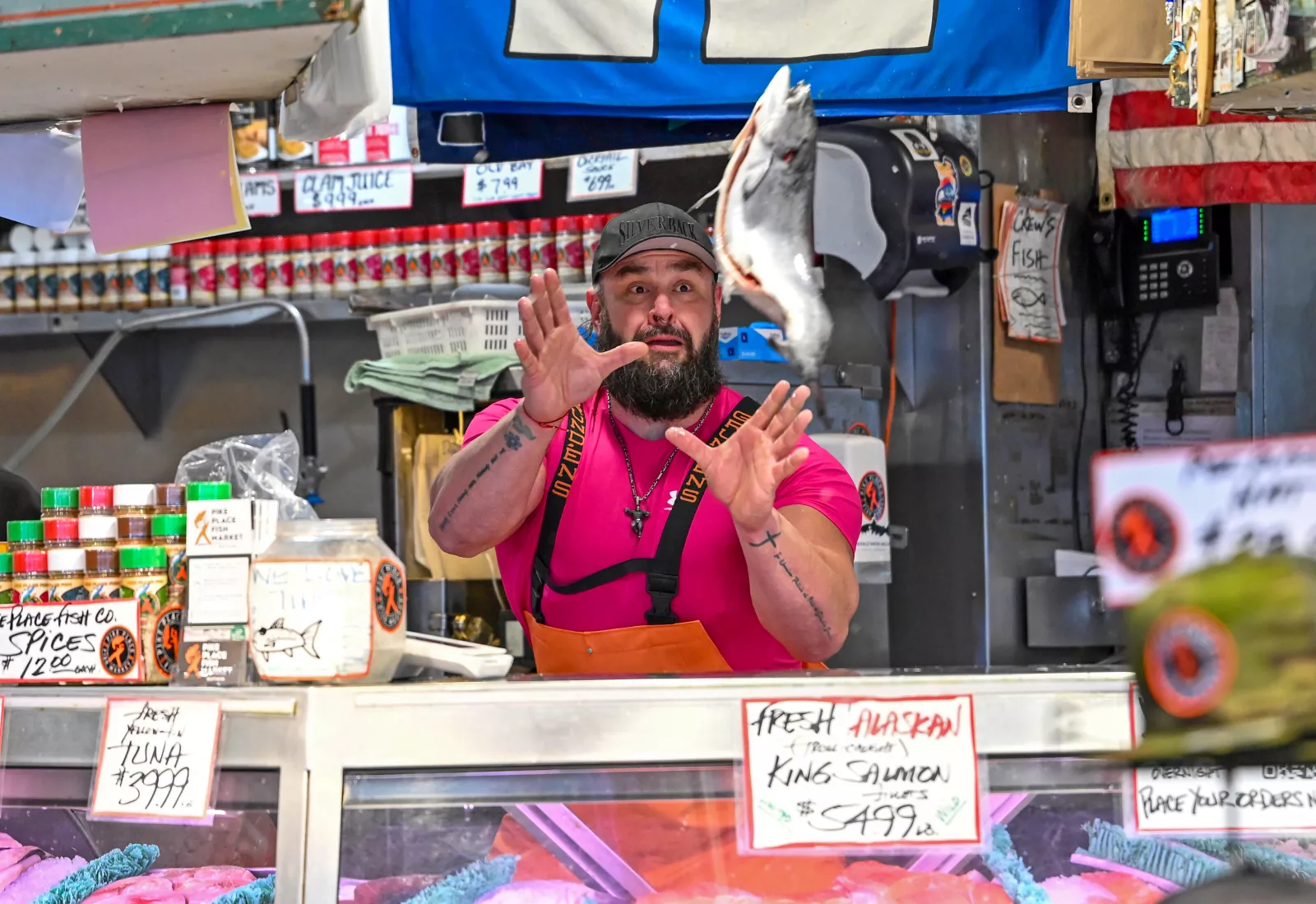Braun Strowman visits Houston in Everything On The Menu with Braun Strowman on USA Network. Photo credit: Amy Mikler/USA Network © 2026 VERSANT MEDIA. All Rights Reserved.