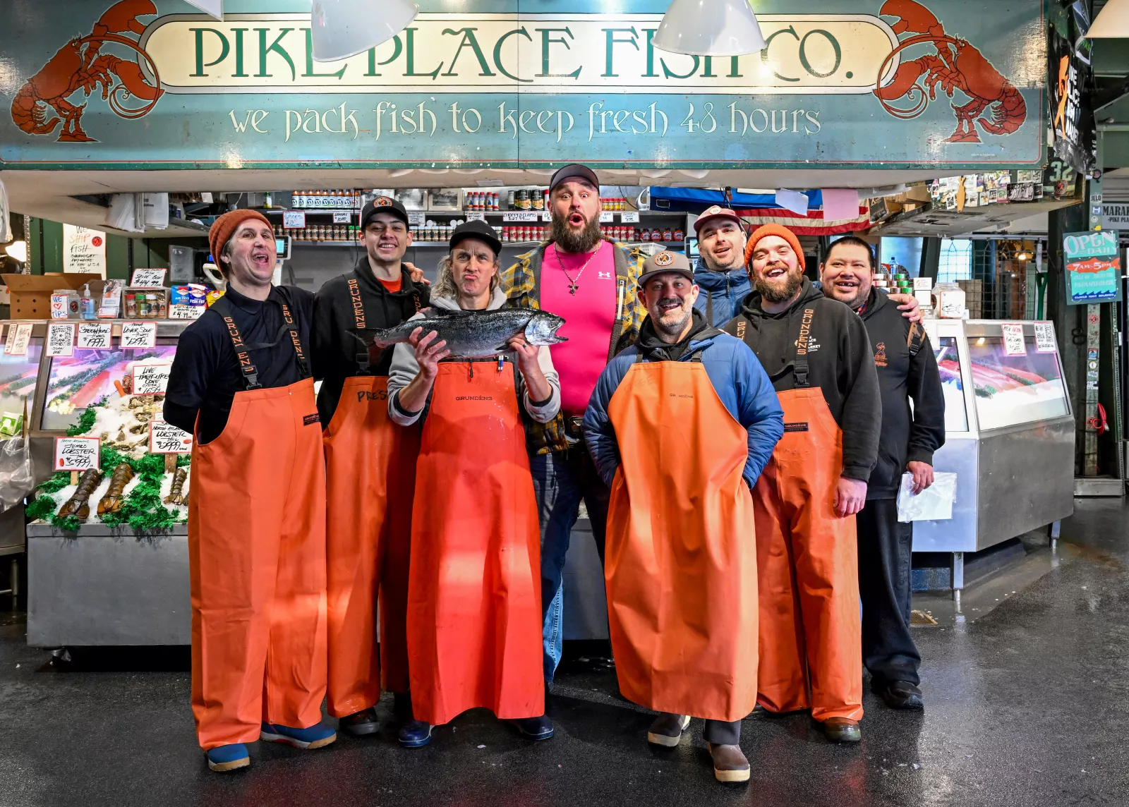 Braun Strowman visits Houston in Everything On The Menu with Braun Strowman on USA Network. Photo credit: Amy Mikler/USA Network © 2026 VERSANT MEDIA. All Rights Reserved.