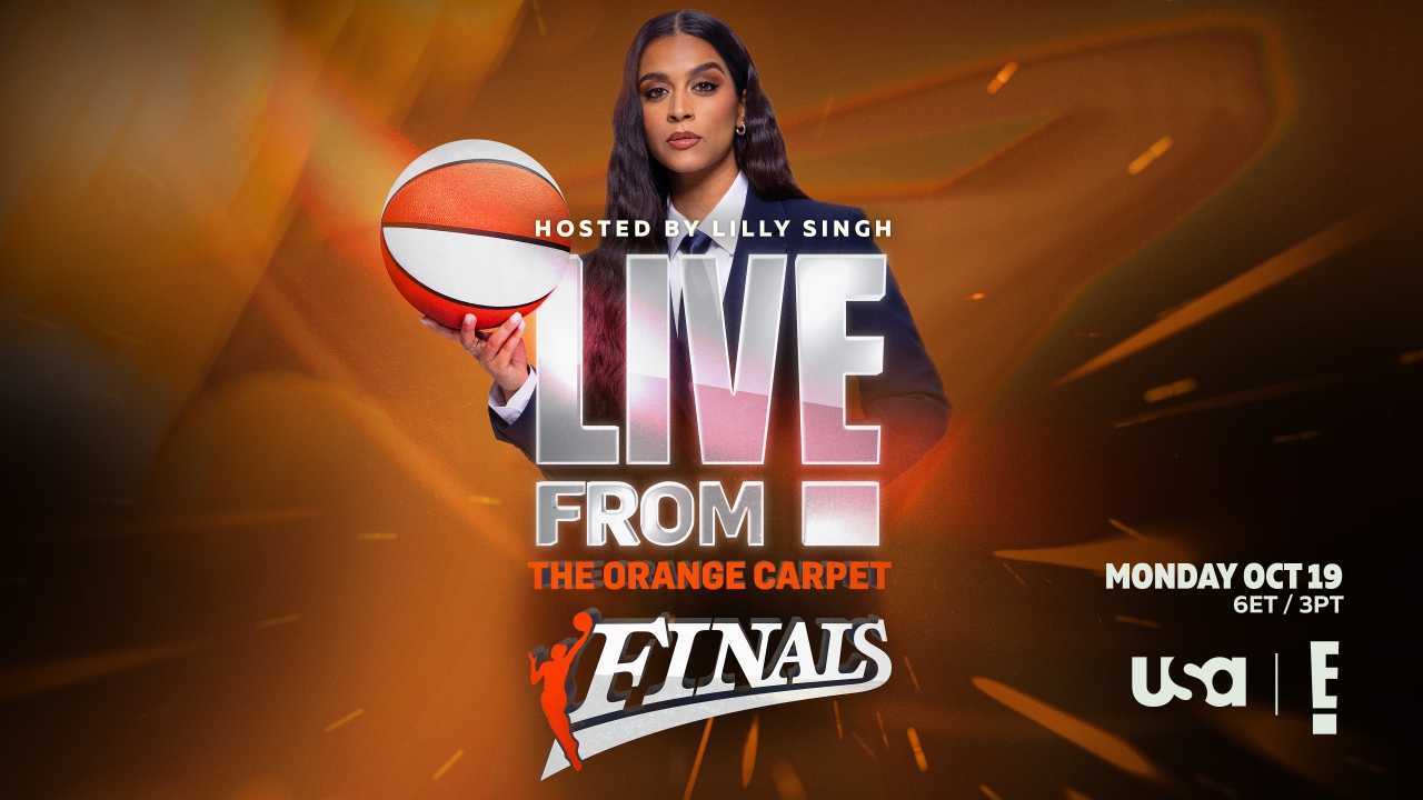 WNBA Orange Carpet Key Art